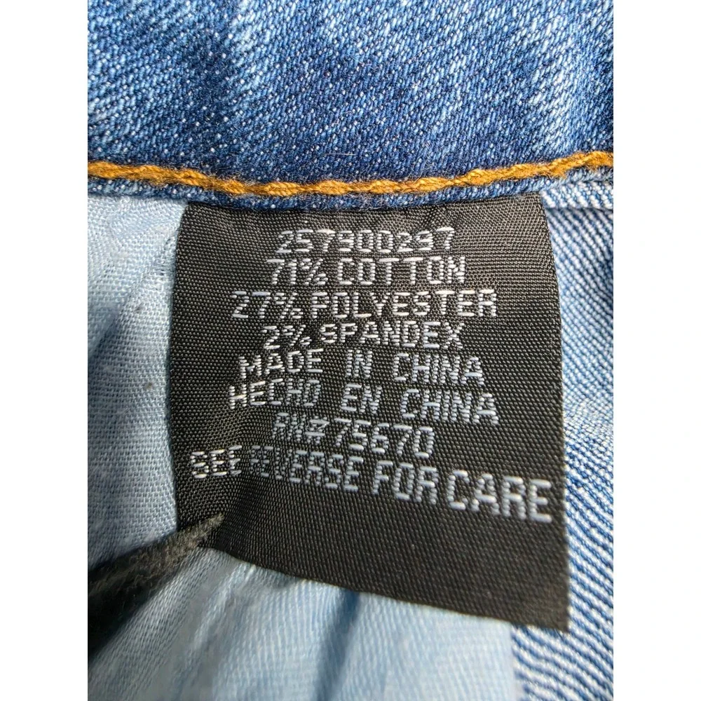 WXYZ Nomad Jeans Men 36x30 Blue Denim Cotton Stretch Slim Fit Distressed Outdoor